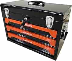 専用BOX 3 Drawers Heavy Duty Metal Tool Box with 439-Piece Mechanics
